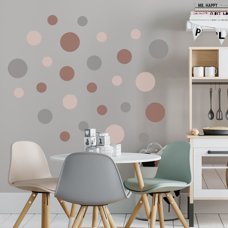 Abstract Non-Wall Damaging Wall Decal