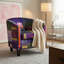 Angelice Multicoloured Patchwork Accent Tub Chair-625906683
