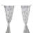Rogan Stainless Steel Adjustable Double Curtain Rod