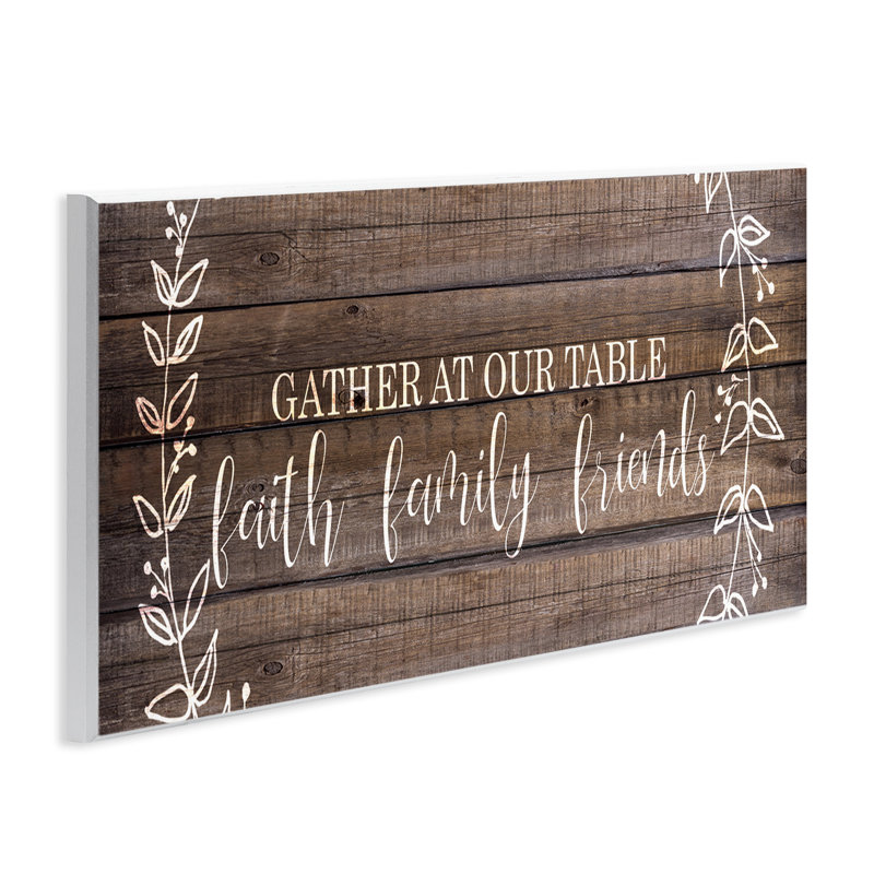 Faith Family Friends Quote