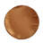Ottoman Cylinder Pouf - 16x16x16 Modern Floor/Ottoman Use | APRICOT PU | Velvet-123499619