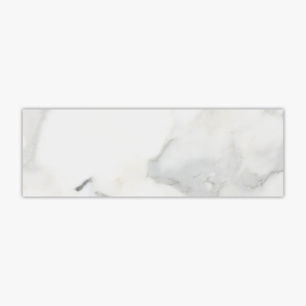 Calacatta Gold Polished 4" x 12" Marble Wall & Floor Tile