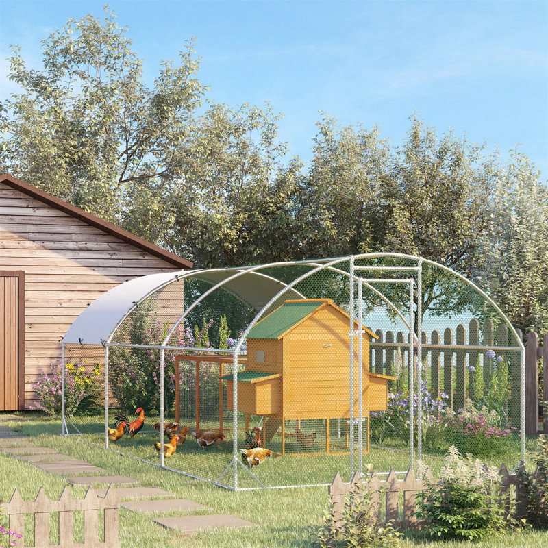 Poulailler en métal polyvalent pour la ferme en plein air avec des caractéristiques de sécurité et de durabilité avancées