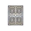 Hand Knotted Wool Geometric Area Rug-204827819