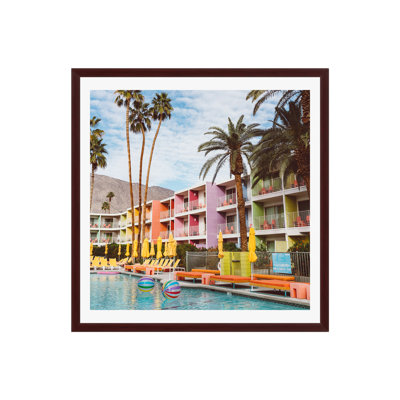 Tulle "Palm Springs Pool Day VII" Print