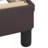 Bed Frame without Mattress Hvar Dark Brown 140x190 cm Fabric-2070905433-2070905444