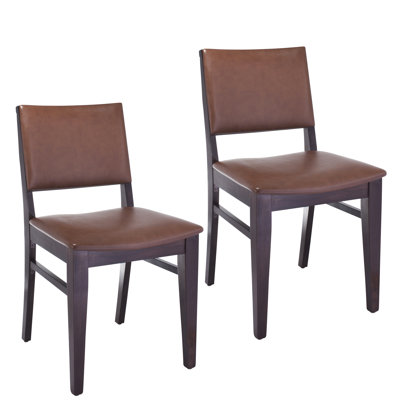 Chaise de salle à manger rembourrée Renegar