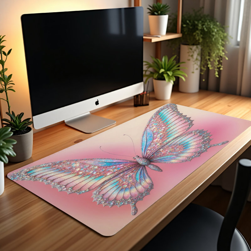 Polyester Desk Pad, 23.6x13.8