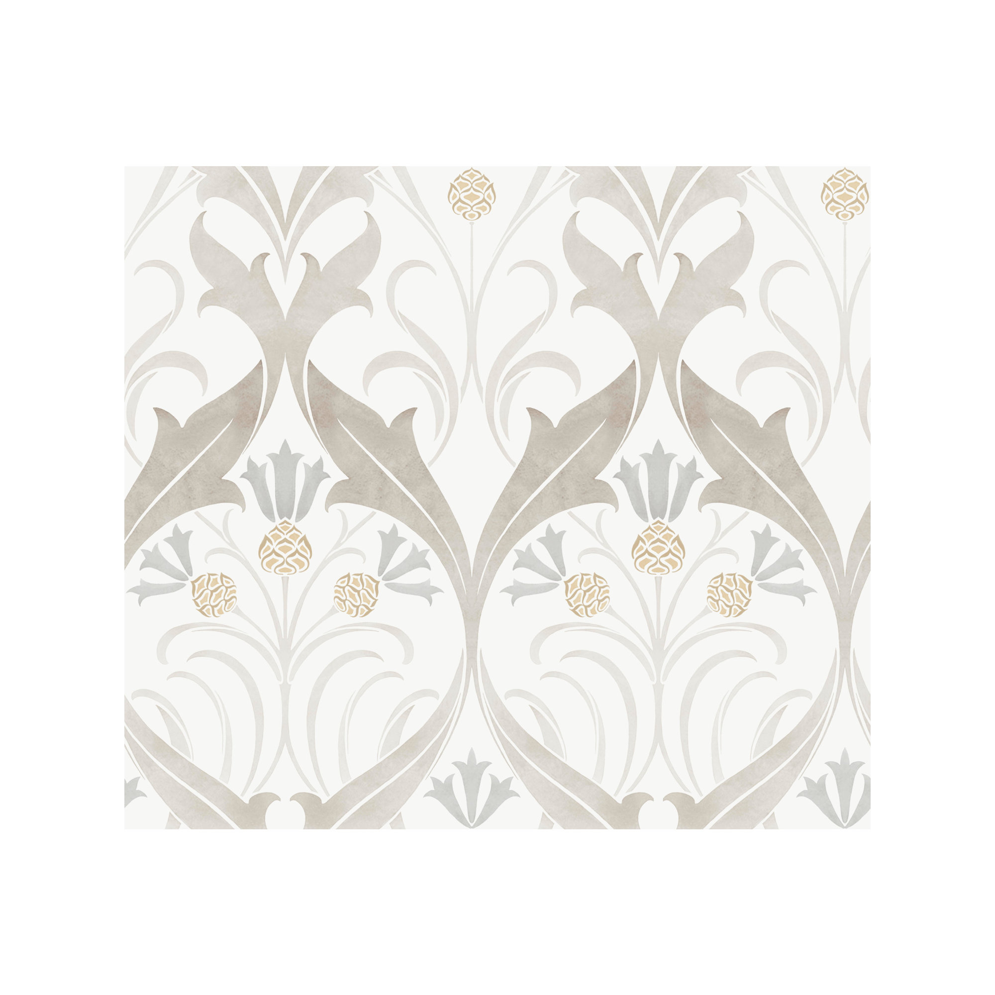 Harmon Floral Wallpaper, Neutral