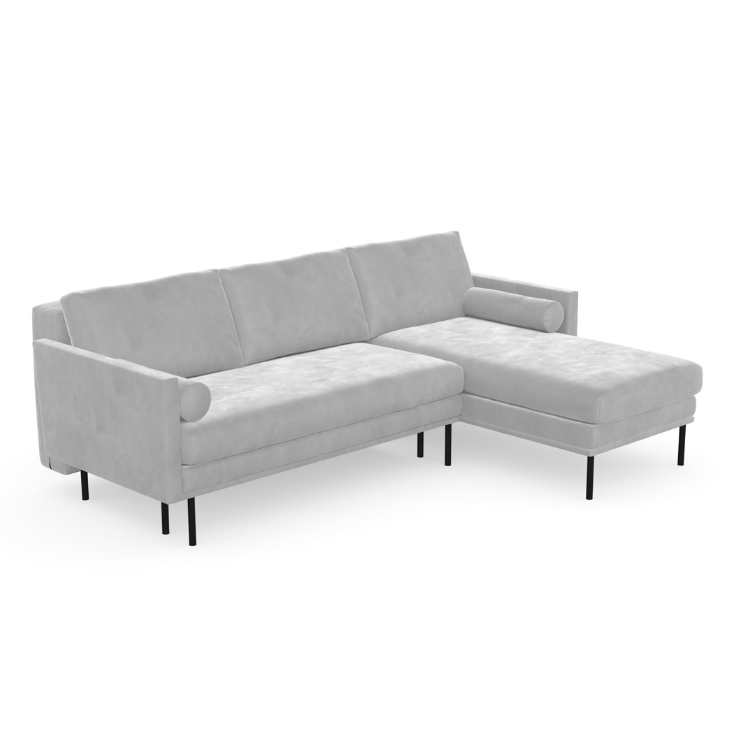 Ecksofa Predmore mit Bettfunktion