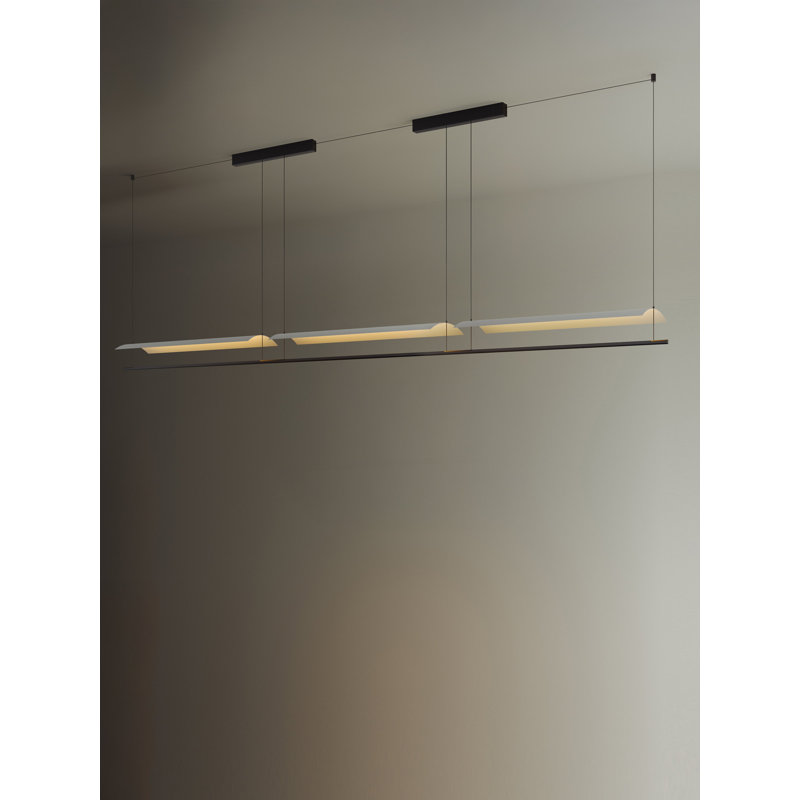 Sistema Lámina 45, White Gray, 202.5" H x 117" W x 11.8" D, 54 W