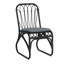 Ensemble de salle à manger 9 pièces en osier pour l'extérieur, grande table moderne en rotin de 73,50 po et chaises pour 8 pour patio, terrasse, cour arrière, porche, brun et noir