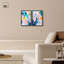«Feather Colors Set», ensemble de 2 toiles Maximalist par Art Remedy-114218013-114218018