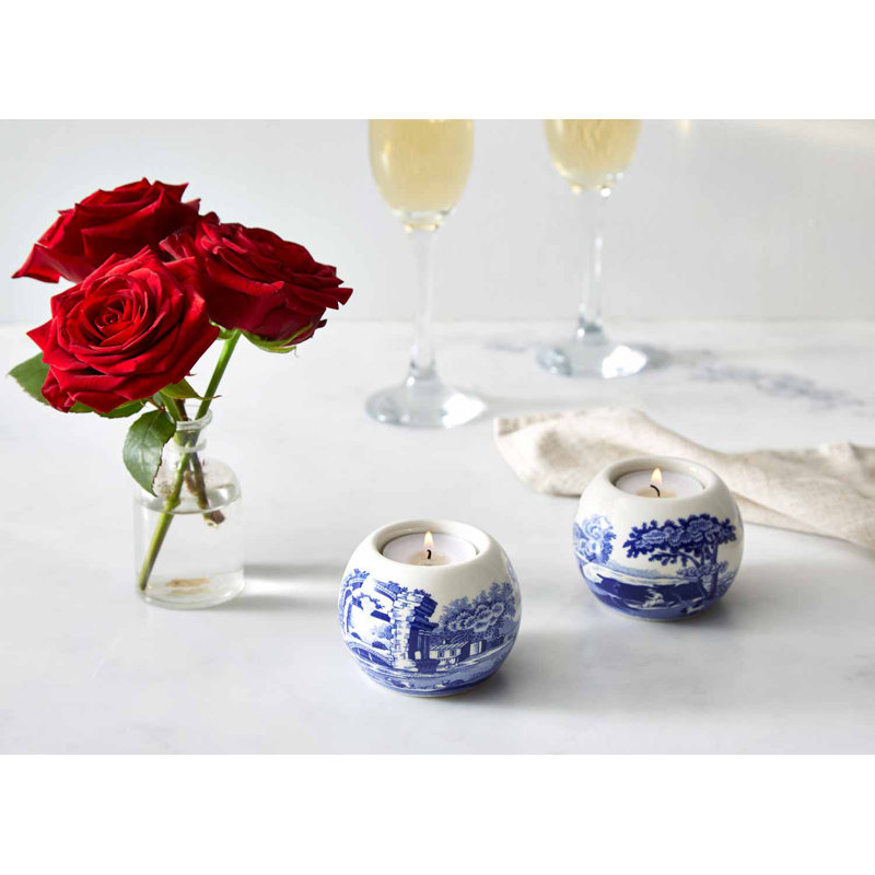 Classic Blue Italian - Tealight Holders 