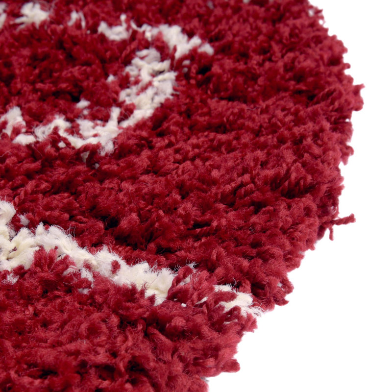 Assata Geometric Indoor Rug, Round 5'3"