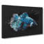 Blue Siamese Fighting Fish - Wrapped Canvas-56648116