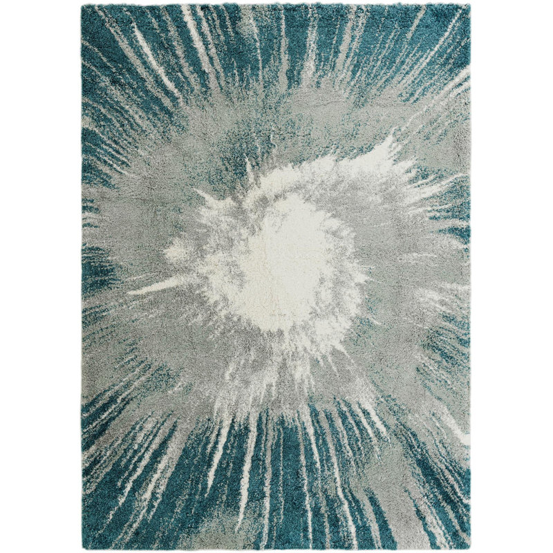  Velvet Soft Touch Shag Rug, Rectangle 9'10" x 14'1"