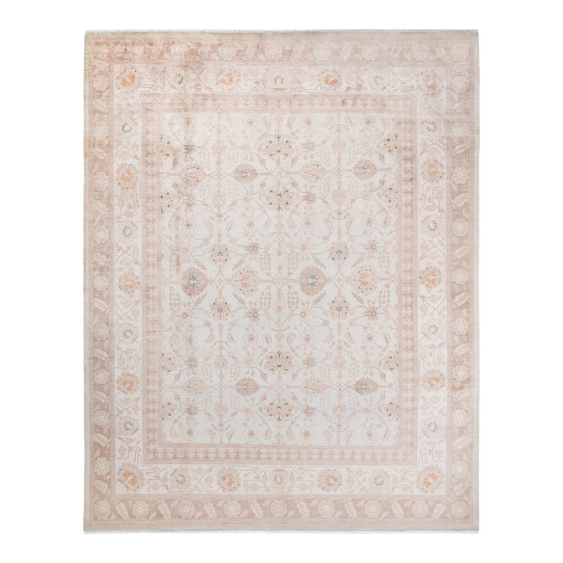 Classic One-of-a-Kind 8'1" X 10'1" Hand Knotted Area Rug