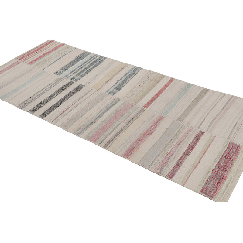 One-of-a-Kind 3'8" X 7'8" Hand Knotted Area Rug