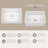 Aqua Fireclay Small White Farmhouse Sink Apron Front Farm Sink Single Bowl Kitchen Sink with Accessory Kit