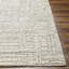 Tunus Hand Knotted Wool Abstract Area Rug in Ivory-1344362745