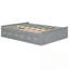 Structure de lit plateforme en bois avec 6 tiroirs-654440802