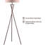 Lampe trépied 65 po Thehan