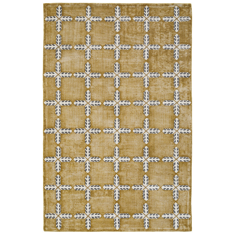 Hand Tufted Simpatico Rug, Rectangle 5' x 8'