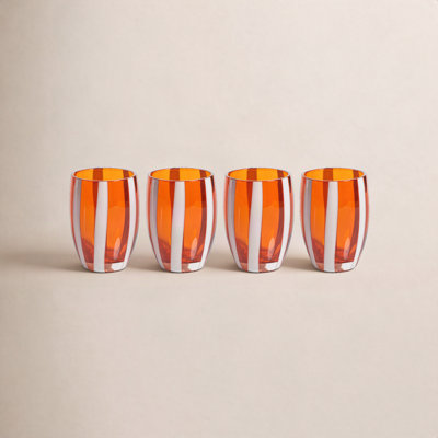 Brasilia Ribbed Drinking Glass