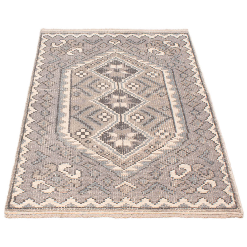 Tapis unique gris nouvel âge 5 pi 2 po x 8 pi 2 po Tangier