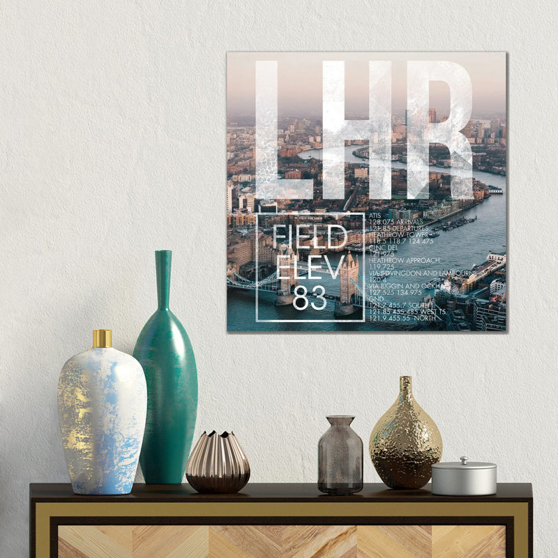 08 Left by 08 Left - Wrapped Canvas Gallery-Wrapped Canvas Giclée, 45.72 cm H x 45.72 cm W