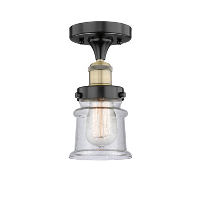 Alvi Glass Semi Flush Mount