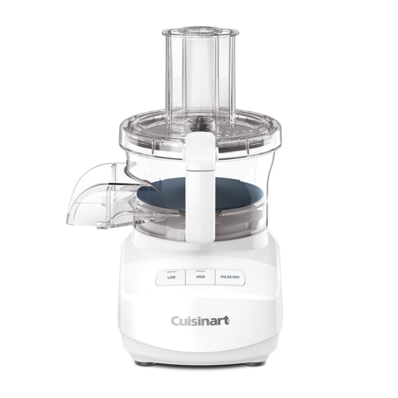 9-Cup Continuous Feed Electric Food Processor, White