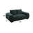 Ferrand 74" Loveseat, Green Linen