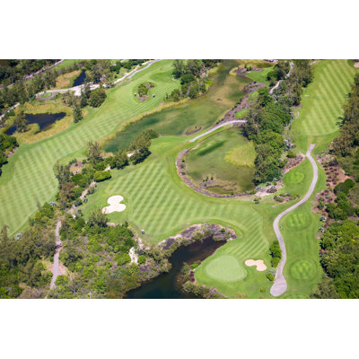 «Golf Course» par Shalamov - photographie sur toile tendue