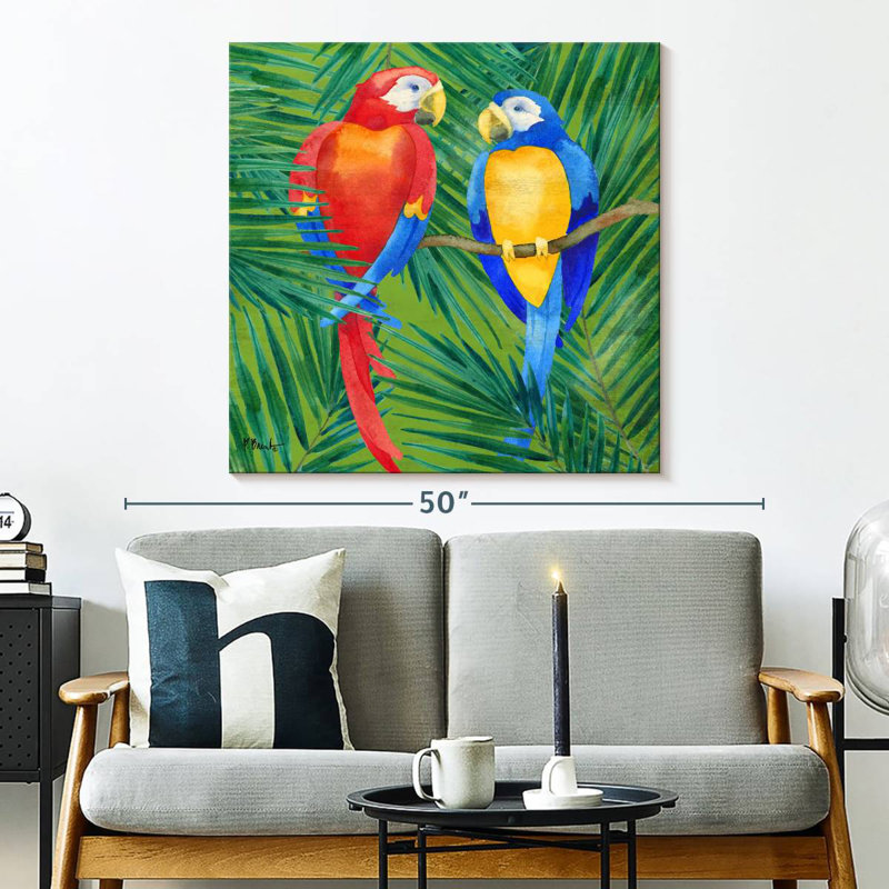 Brampt Amazon Birds, 33" H x 33" W