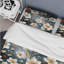 Beige Garden Flower Serenade - Ensemble de housse de couette à motif floral-991195694