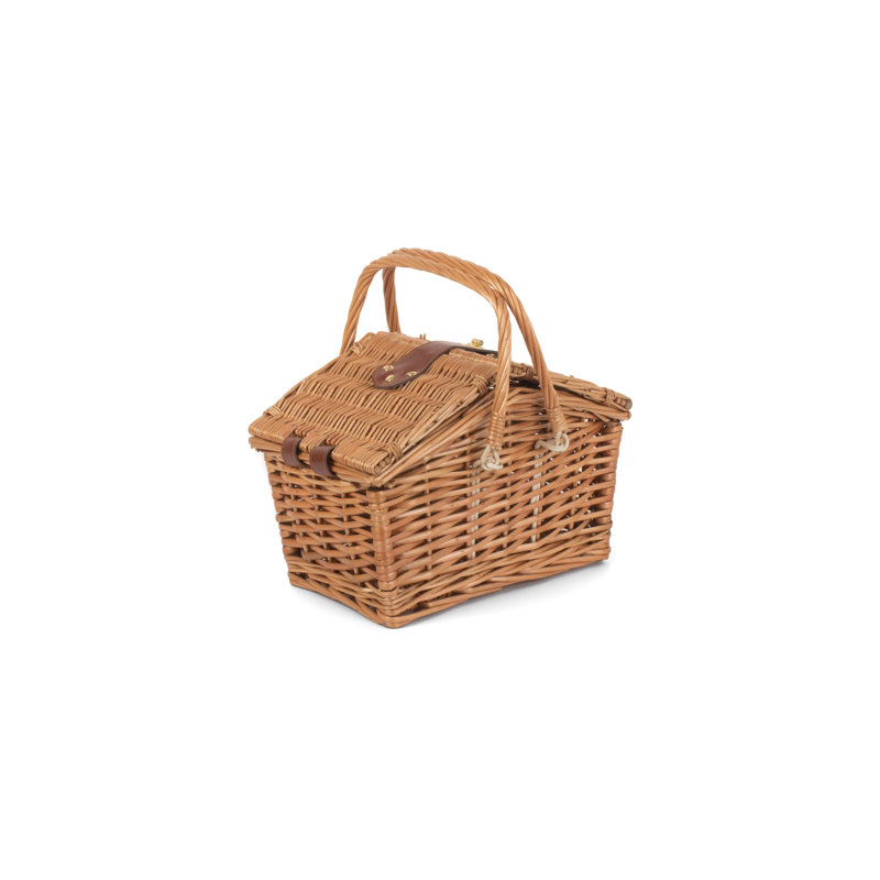 Wicker Swing Handle Hamper Basket