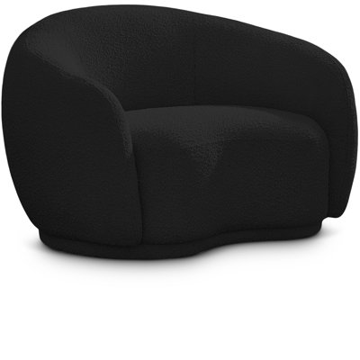 Desislava 42" W Boucle Fabric Chair