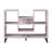 Gabreilla Geometrical White Oak Standard Rectangle Console Table with Storage