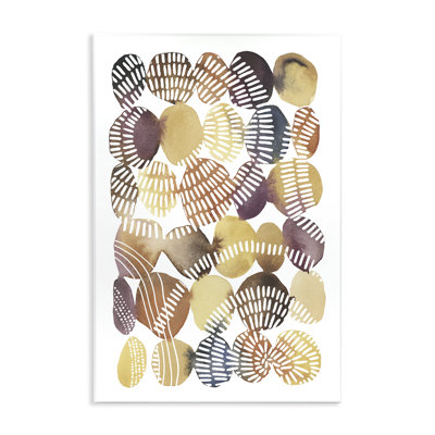 Art mural de galets à motif sud-ouest par Jetty Home, LLC