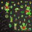 Glow In The Dark Christmas Wall Decal Green Luminous Christmas
