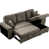 Velours Knox gris anthracite est en rupture de stock