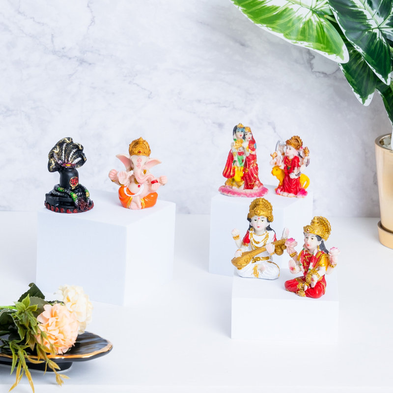Ensemble de figurine de divinité Folse Divine