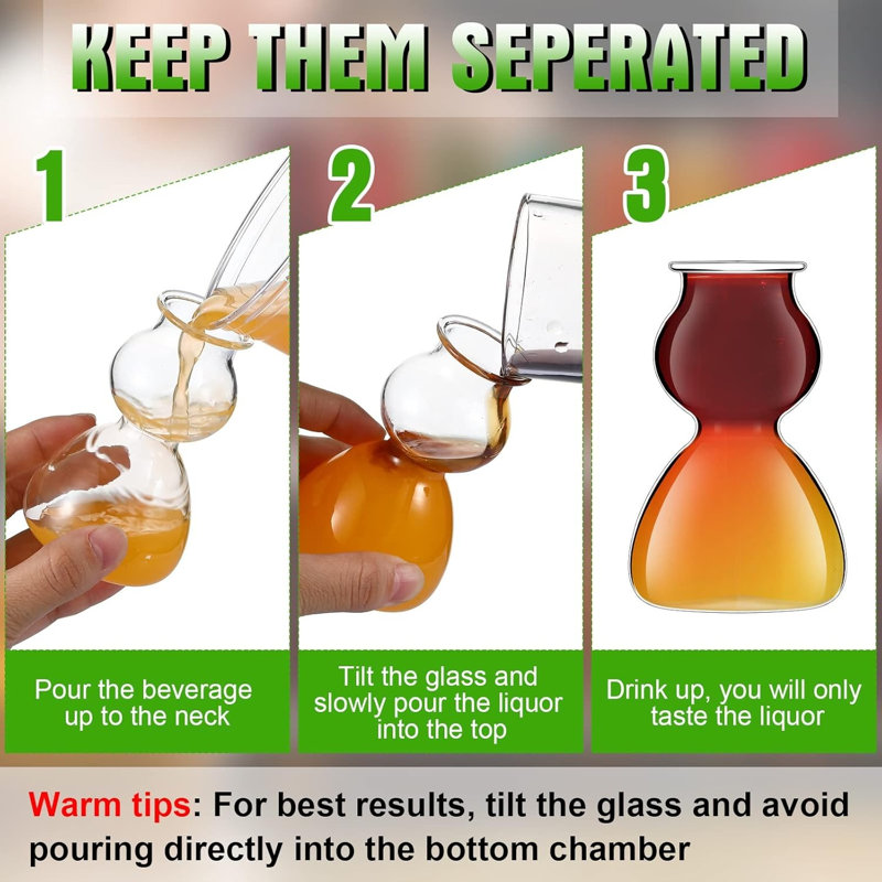 4 verres à liqueur 4 oz