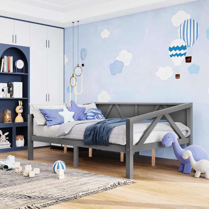 Daybed, Gray, Full/Double