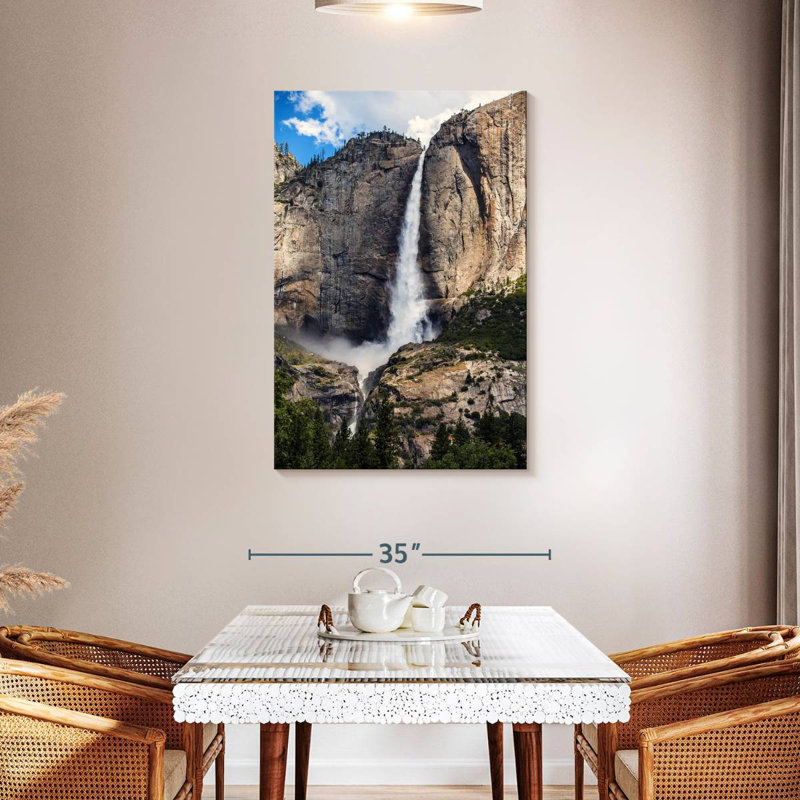 Chutes emblématiques d'Alvord à Yosemite, H 45 po x l 30 po