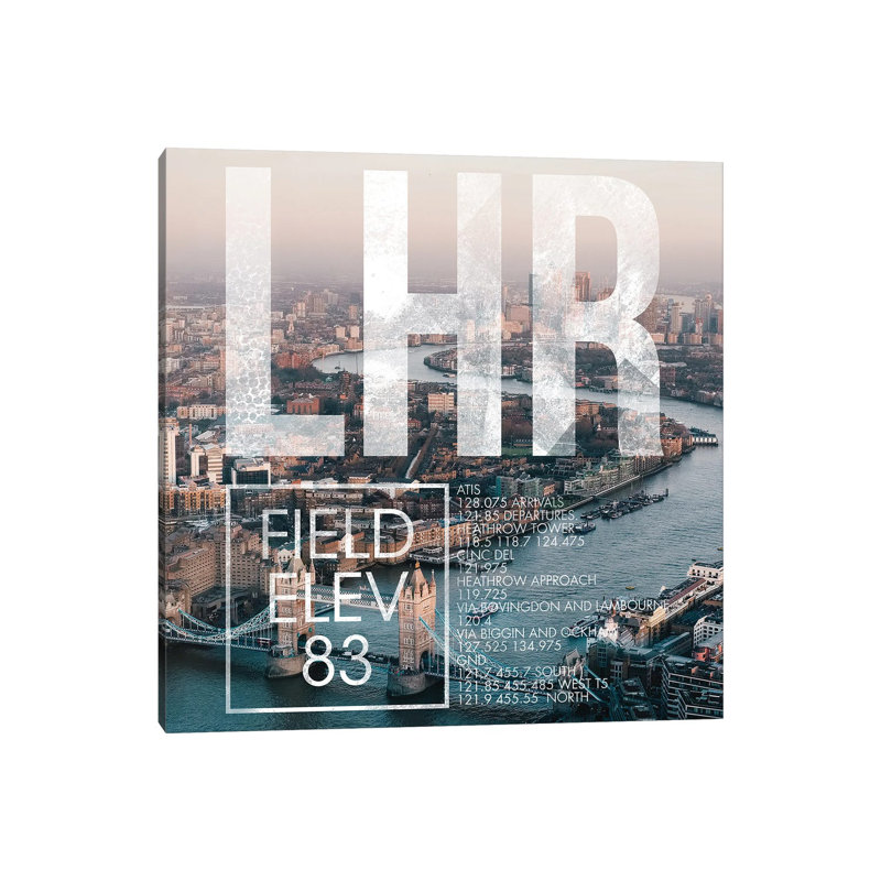 08 Left by 08 Left - Wrapped Canvas Gallery-Wrapped Canvas Giclée, 93.98 cm H x 93.98 cm W