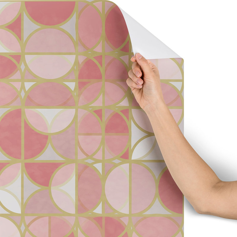 Rouleau de papier peint autocollant à peindre L 48 pi x l 24 po Harivender