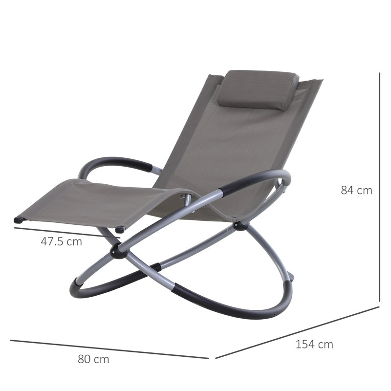 Skagway Metal Rocking Chair